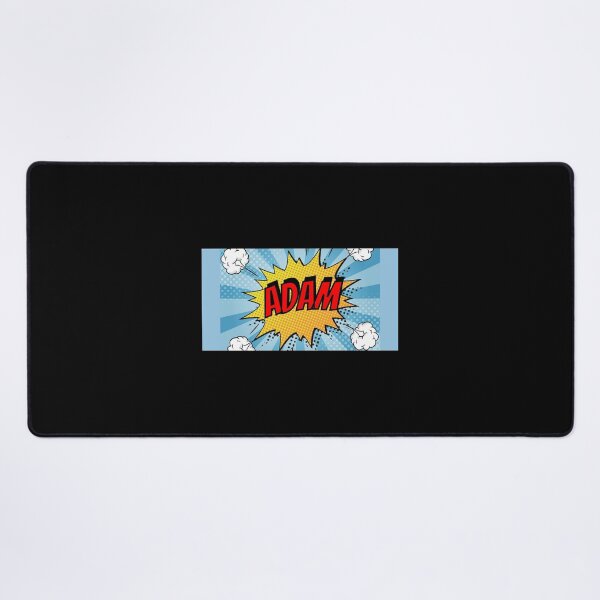 Item preview, Personalised Pop Art Name Adam Mouse Pad designed and sold by saurelmosert.