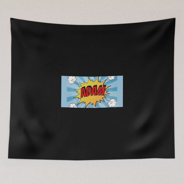 Item preview, Personalised Pop Art Name Adam Mouse Pad designed and sold by saurelmosert.