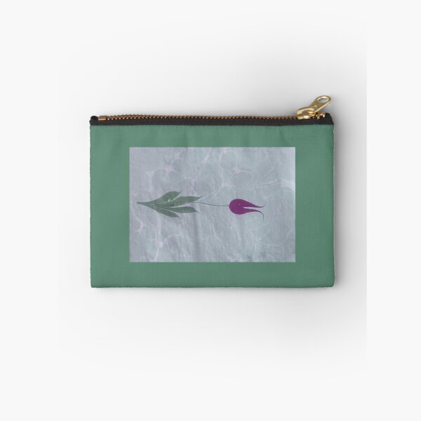 Item preview, fuschia tulip (horizontal) designed and sold by marblingqueen.