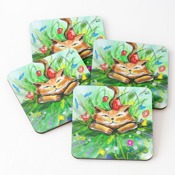 Item preview, Summer cat designed and sold by mazitovaart8.