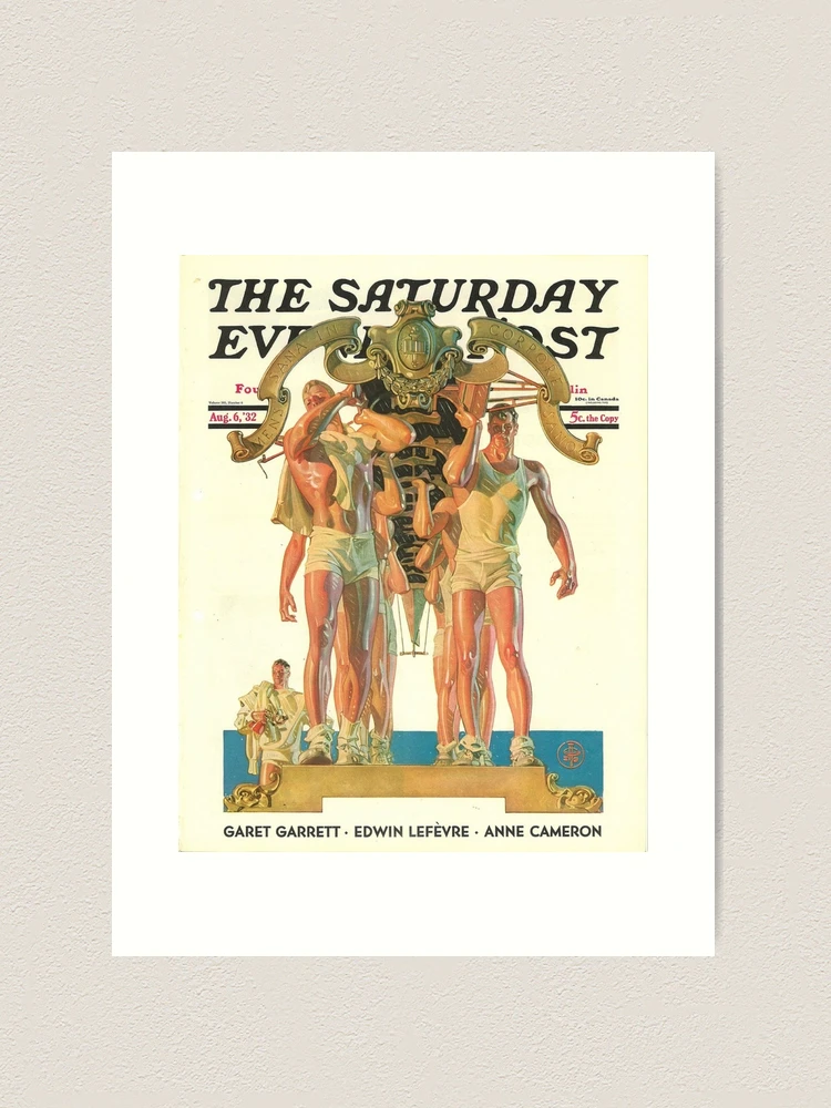 The Saturday Evening Post (1932) - J. C. Leyendecker Art Print for