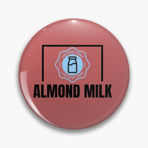Artikelvorschau, Laktosefreie Mandelmilch - Elegante Typografie entworfen und verkauft von SBWorld.