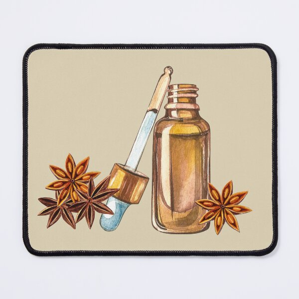 Item preview, Star Anise Essential Oil Bottle and Dropper designed and sold by Alicia Chee.