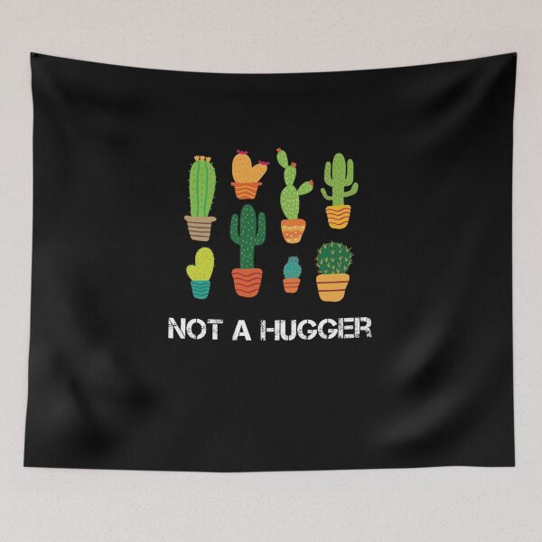 Item preview, Not A Hugger Funny Gifts designed and sold by rachidhaz.