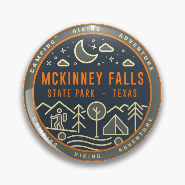 Item preview, McKinney Falls State Park Hipster Logo designed and sold by VanyaKar.
