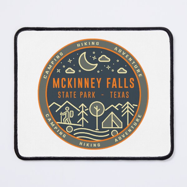 Item preview, McKinney Falls State Park Hipster Logo designed and sold by VanyaKar.