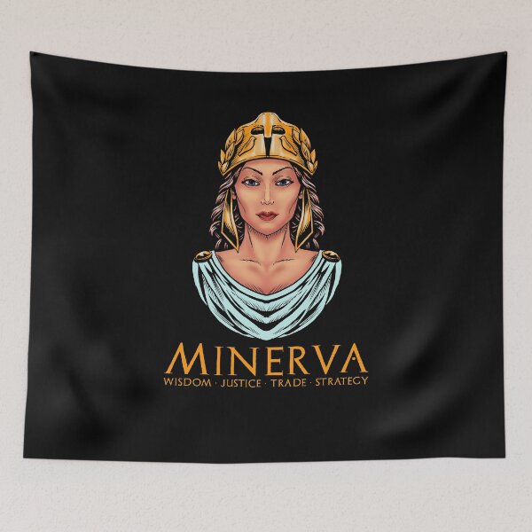 Item preview, Minerva - Ancient Roman Goddess - Mythology designed and sold by Styrman.