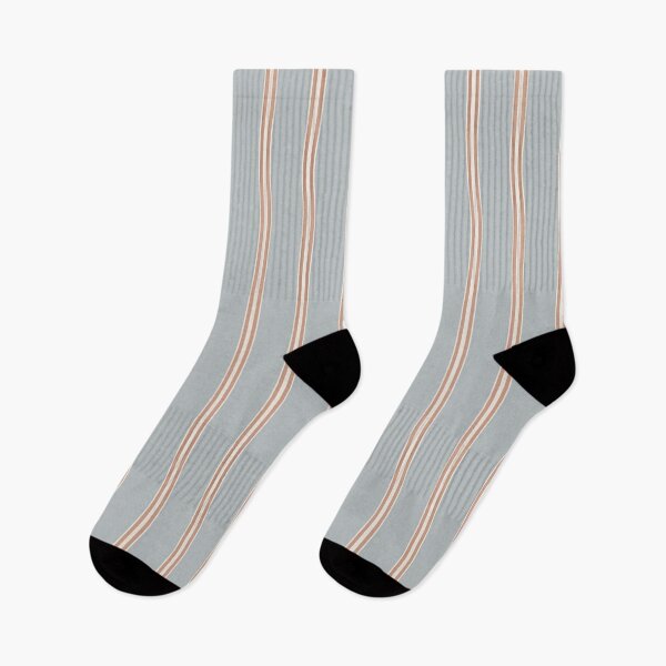 Item preview, Stripes - Aleutian Blue, Rose Tan & Alabaster White designed and sold by NolkDesign.
