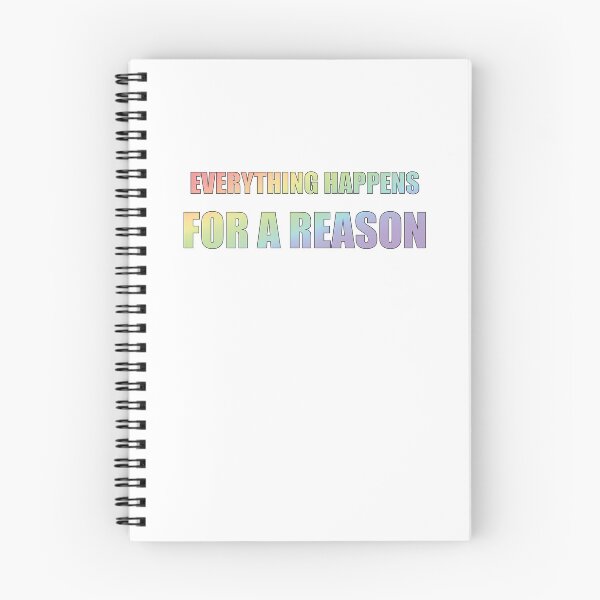Item preview, Everything Happens for a Reason LGBT Quote designed and sold by DeliveryGeorge.