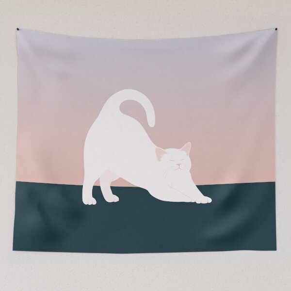 Item preview, Stretching Cat designed and sold by zykydesigns.