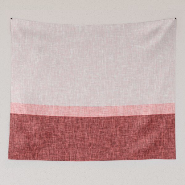 Item preview, Pink and Red Stripe Crosshatch Colour Block designed and sold by jocelynsart.