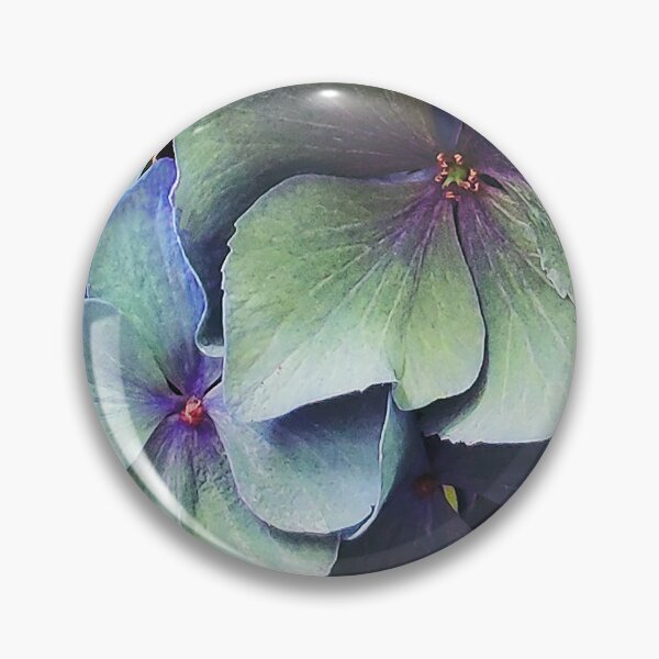 Item preview, Hydrangea Detail-Green-Purlpe-Flower designed and sold by TessAndre.