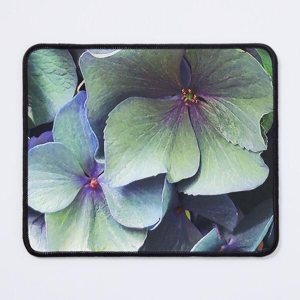 Item preview, Hydrangea Detail-Green-Purlpe-Flower designed and sold by TessAndre.