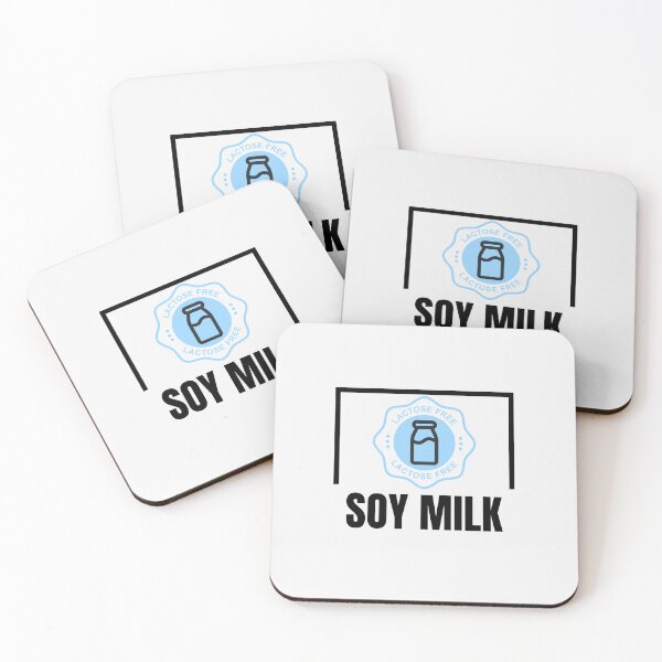 Item preview, Lactose Free Soy Milk  - Elegant Typography designed and sold by SBWorld.