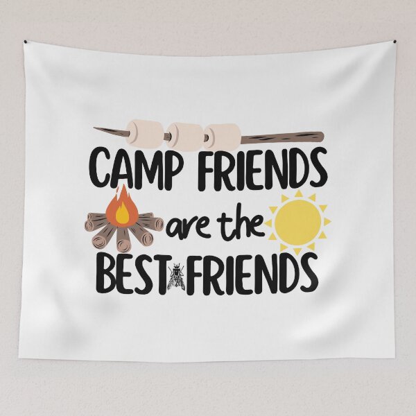 Item preview, Camp Friends Are The Best Friends - Summer Camping Friend Gift designed and sold by mariejosee22.