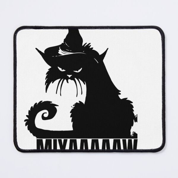 Item preview, Funny Halloween quote, miyaw witch and cat design, cool T-Shirt designed and sold by Tarikbouchmal.