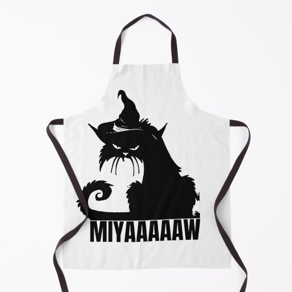 Item preview, Funny Halloween quote, miyaw witch and cat design, cool T-Shirt designed and sold by Tarikbouchmal.