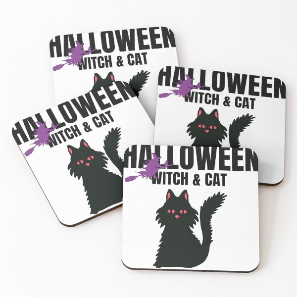 Item preview, Halloween witch and cat design ,Funny Halloween quote, cool T-Shirt designed and sold by Tarikbouchmal.