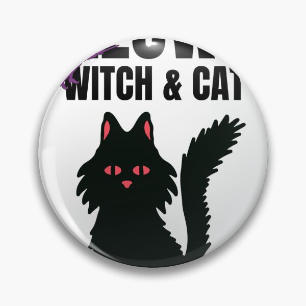Item preview, Halloween witch and cat design ,Funny Halloween quote, cool T-Shirt designed and sold by Tarikbouchmal.
