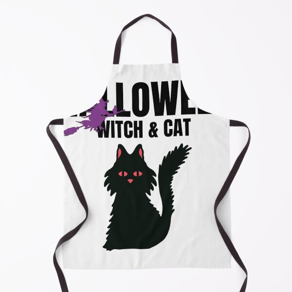 Item preview, Halloween witch and cat design ,Funny Halloween quote, cool T-Shirt designed and sold by Tarikbouchmal.