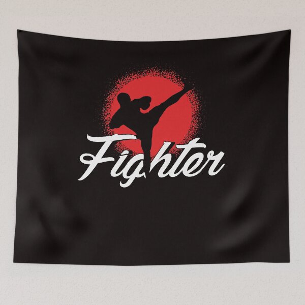 Item preview, Kickboxing Fighter Aikido Taekwondo Martial Arts Fight MMA designed and sold by TomGiantDesigns.
