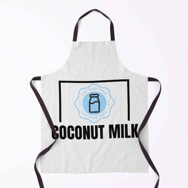 Item preview, Lactose Free Coconut Milk - Elegant Typography designed and sold by SBWorld.