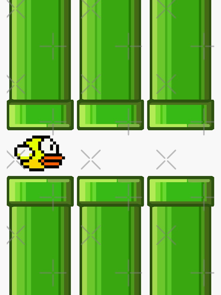 Flappy Bird Sticker for Sale by CurbsideDeli