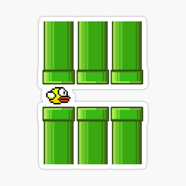 Flappy Bird Sticker for Sale by CurbsideDeli