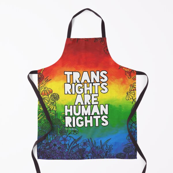 Item preview, Trans Rights Are Human Rights Again 2022 designed and sold by Art by Veya.