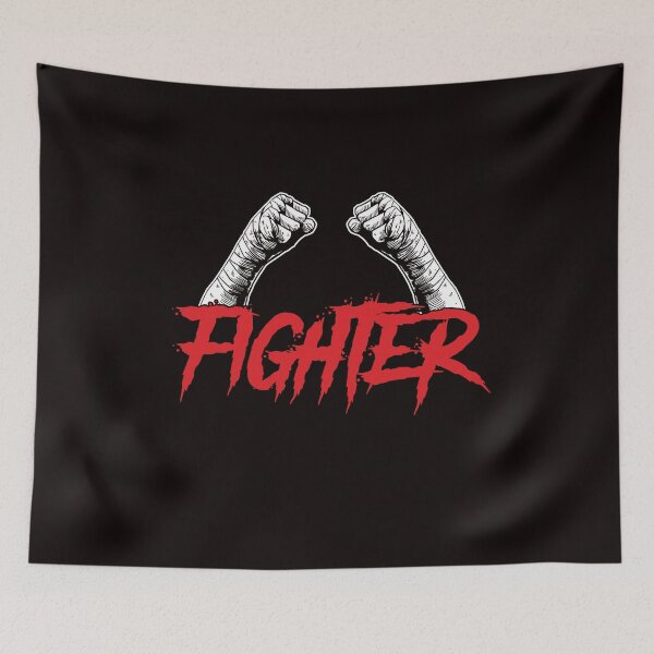 Item preview, Kickboxing Fighter Taekwondo Aikido Martial Arts Fight MMA designed and sold by TomGiantDesigns.