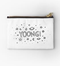 yoongi bts galaxy line art Studio Pouch