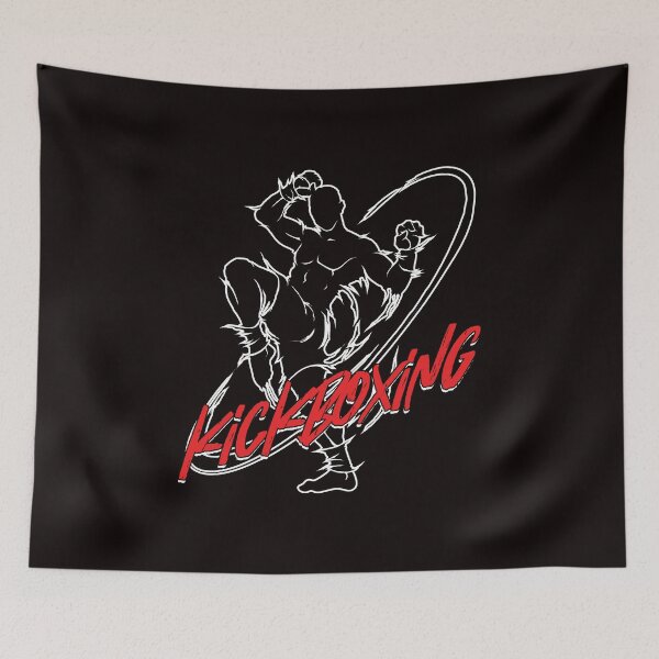 Item preview, Kickboxing Fighter Kickboxer Fighting MMA Martial Sports designed and sold by TomGiantDesigns.