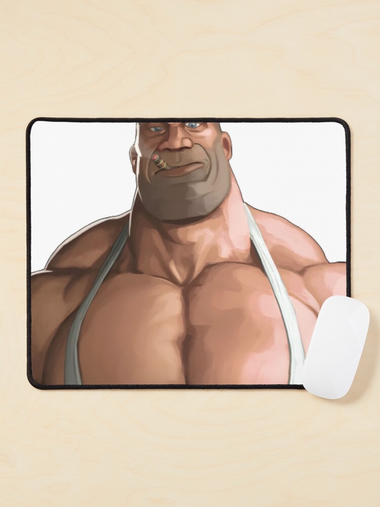 buff tf2 solider Mouse Pad for Sale by lohi4u