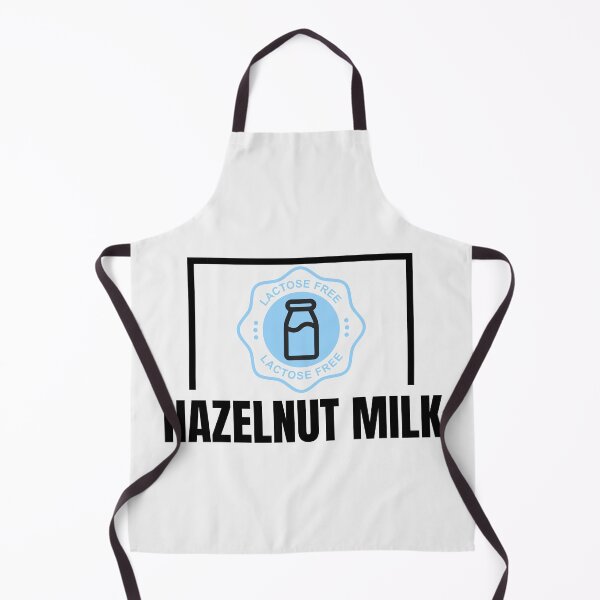 Item preview, Lactose Free Hazelnut Milk - Elegant Typography designed and sold by SBWorld.