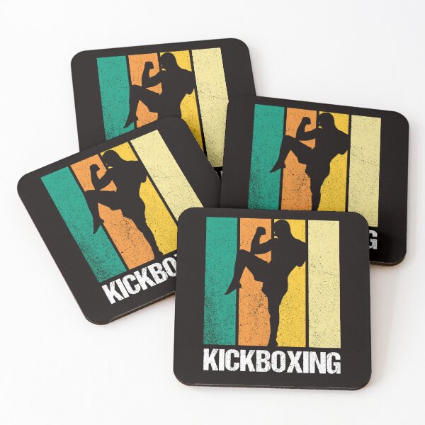 Item preview, Retro Kickboxing Vintage Kickboxer Fighting MMA Fighter designed and sold by TomGiantDesigns.