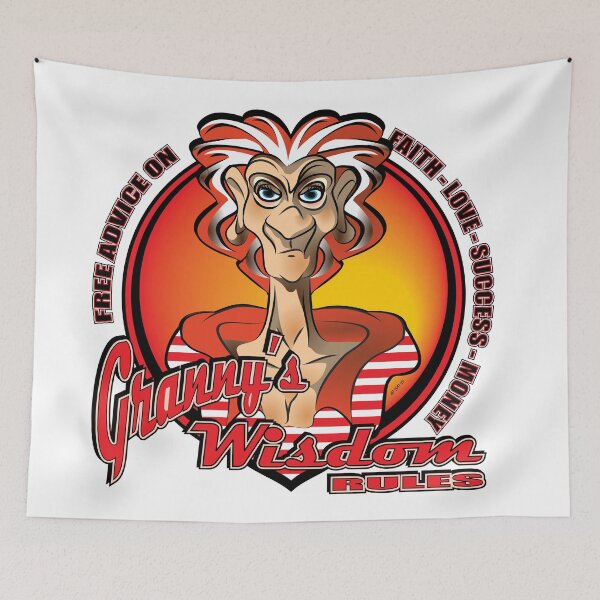Item preview, Granny's Wisdom Rules designed and sold by MontanaJack.