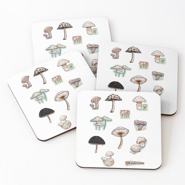 Item preview, realistic mushrooms collection designed and sold by Midastic.