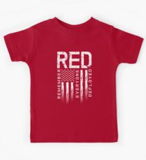 Remember Everyone Deployed-Military R.E.D. Kids Tee