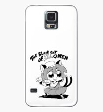 the black cat Case/Skin for Samsung Galaxy