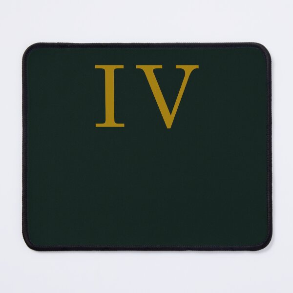 Item preview, Roman Numeral 4 | Roman Numeral IV | Roman Numerals in Gold designed and sold by Mediterranean Summer.