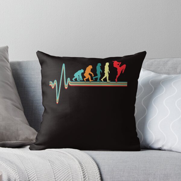 Item preview, Retro Evolution Kickboxer Vintage Heartbeat Kickboxer Fight designed and sold by TomGiantDesigns.