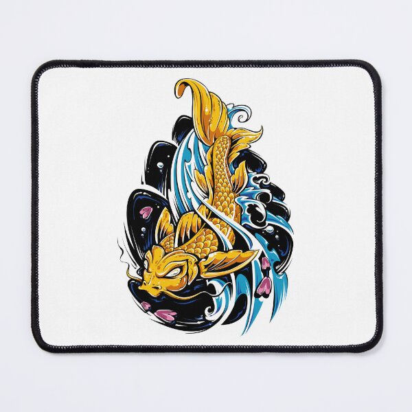 Item preview, Japanese fish tattoo for t-shirts and stickers designed and sold by ougraz24.