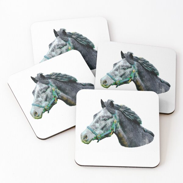 Item preview, Magnificent grey horse Head designed and sold by Dalyndigital Photography.