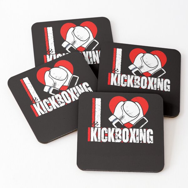 Item preview, Love Kickboxing Kickboxer Fighting MMA Martial Arts Sports designed and sold by TomGiantDesigns.
