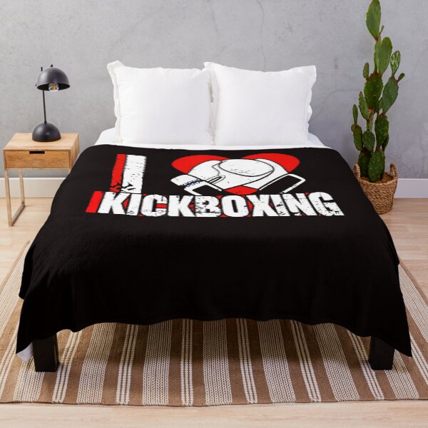 Item preview, Love Kickboxing Kickboxer Fighting MMA Martial Arts Sports designed and sold by TomGiantDesigns.