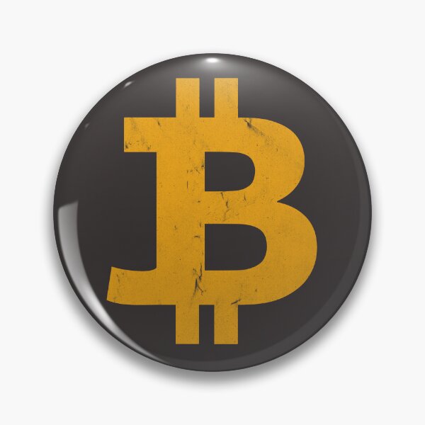 Item preview,  Classic Bitcoin Logo (Distressed Look) designed and sold by knightsydesign.