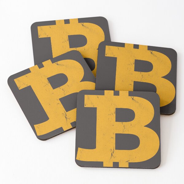 Item preview,  Classic Bitcoin Logo (Distressed Look) designed and sold by knightsydesign.