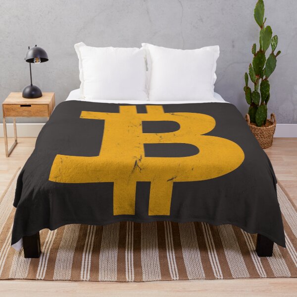 Item preview,  Classic Bitcoin Logo (Distressed Look) designed and sold by knightsydesign.