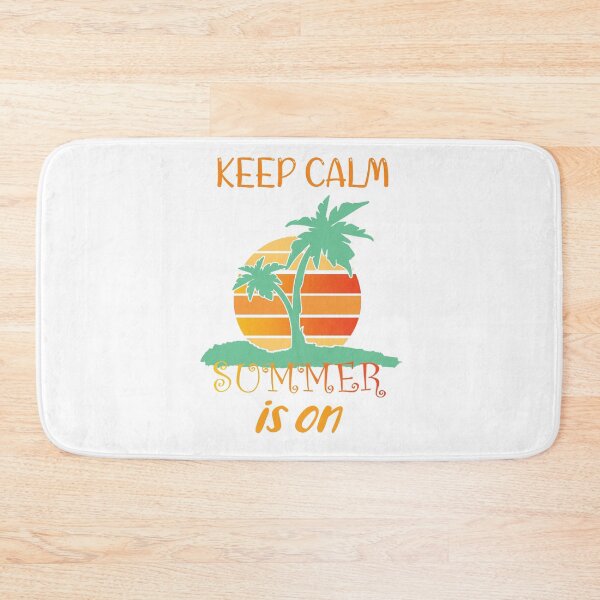 Item preview, Keep Calm Summer Is On designed and sold by beefrancky.
