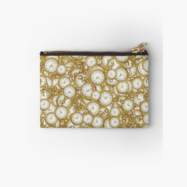 Item preview, Vintage Clock Motif Pattern designed and sold by DFLC Prints.
